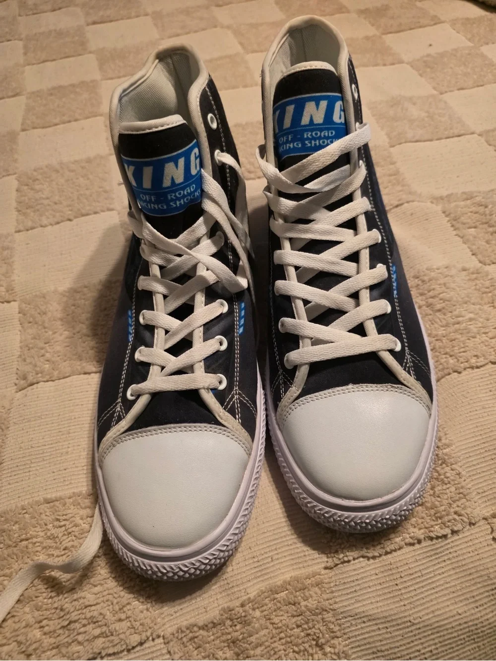 Custom king shocks men’s converse shoes